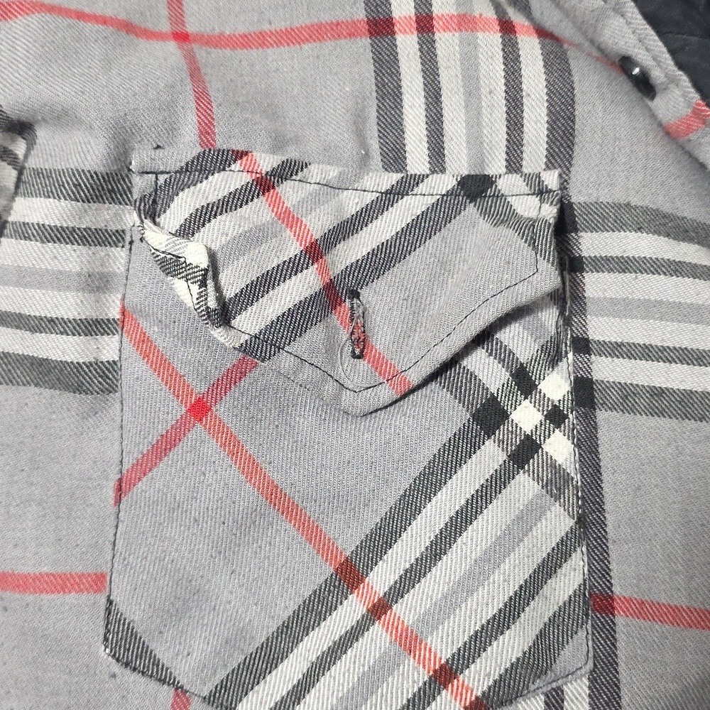 King Crown Plaid Coat - Picture 5 of 7